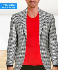 Instaslim Men's Compression Activewear Short Sleeve Crewneck T-shirt