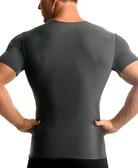 Instaslim Men's Compression Activewear Short Sleeve Crewneck T-shirt