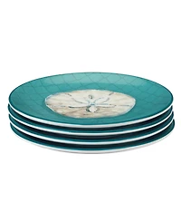 Certified International Ocean View Set of 4 Salad Plates