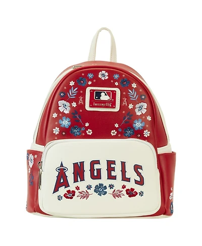 Men's and Women's Loungefly Los Angeles Angels Floral Mini Backpack