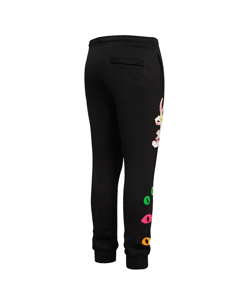Men's Freeze Max Black Looney Tunes Bugs Boogey Jogger Pants