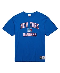 Men's Mitchell & Ness Blue New York Rangers Legendary Slub T-shirt