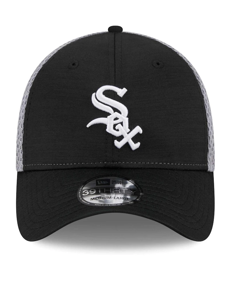 Men's New Era Black Chicago White Sox Neo 39THIRTY Flex Hat