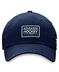 Men's Fanatics Deep Sea Blue Seattle Kraken Authentic Pro Prime Adjustable Hat
