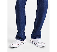 Sun + Stone Men's Straight Fit Indigo Blue Jeans