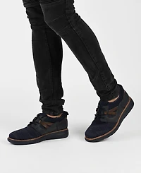 Vance Co. Men's Claxton Tru Comfort Foam Knit Lace-Up Round Toe Sneaker