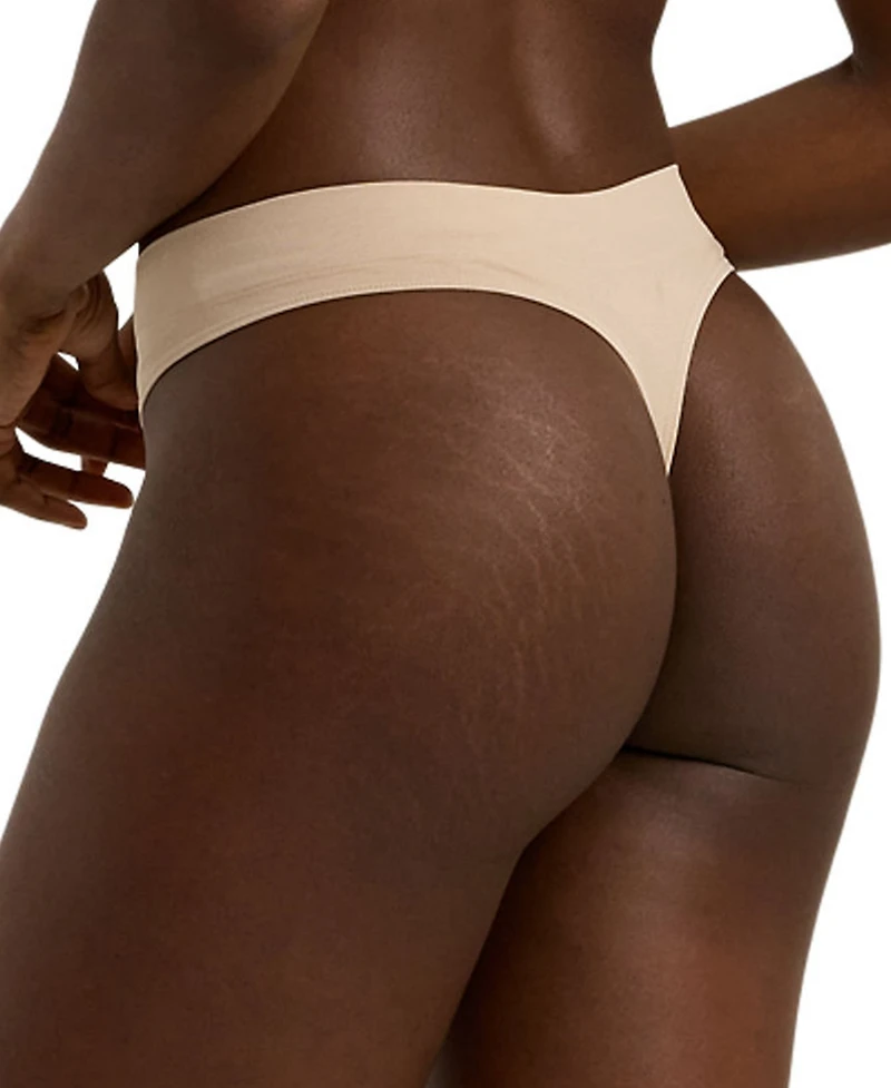 Lauren Ralph Women's Seamless Stretch Jersey Thong Underwear 4L0010