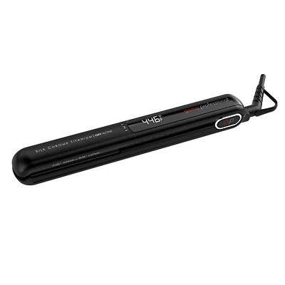 G-Evo Silk Chrome Titanium Flat Iron