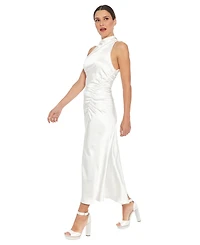 Ivy + Blu Women's Mock-Neck Jersey Sheath Dress