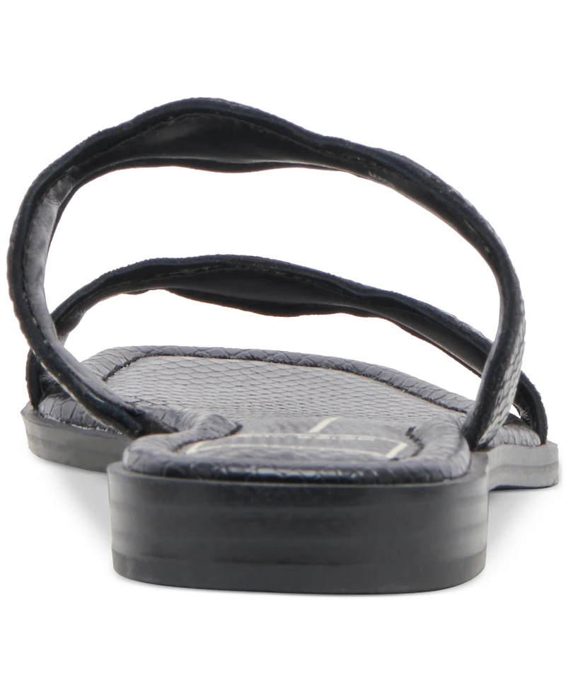 Dolce Vita Women's Ilva Wavy Double-Strap Slide Sandals