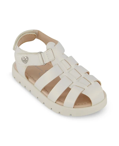 Jessica Simpson Toddler Girls Tia Fisher Puffy Bow Casual Sandals