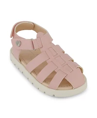 Jessica Simpson Toddler Girls Tia Fisher Puffy Bow Casual Sandals