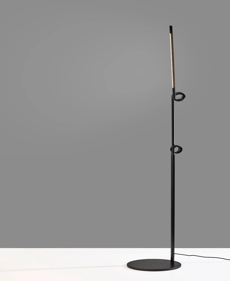 Adesso 69.5" Wall Washer, 45.5" Min. Led Floor Lamp