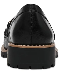 Dv Dolce Vita Women's Celeste Tailored Hardware Chain Lug Sole Loafers