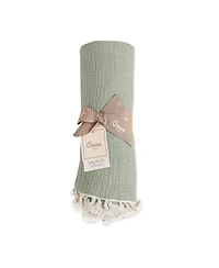 Crane Baby 6-Layer Muslin Blanket Fern