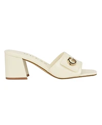 Guess Women's Gallai Block Heel Slip-On Sandals