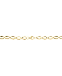 Effy Diamond Pave Link 18" Collar Necklace (2-1/8 ct. t.w.) in 14k Gold