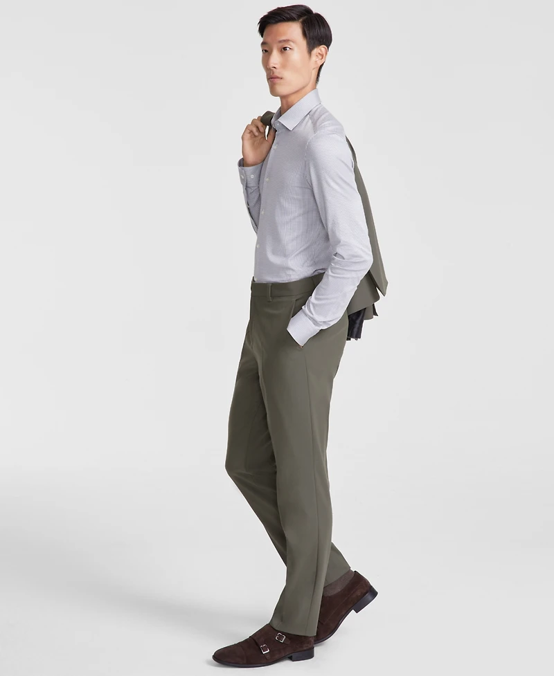 Hugo by Boss Men's Modern-Fit Solid Suit Separate Pants