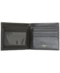 Bosca Men's Wallet, Old Leather Continental Bifold Wallet with I.d. Flap
