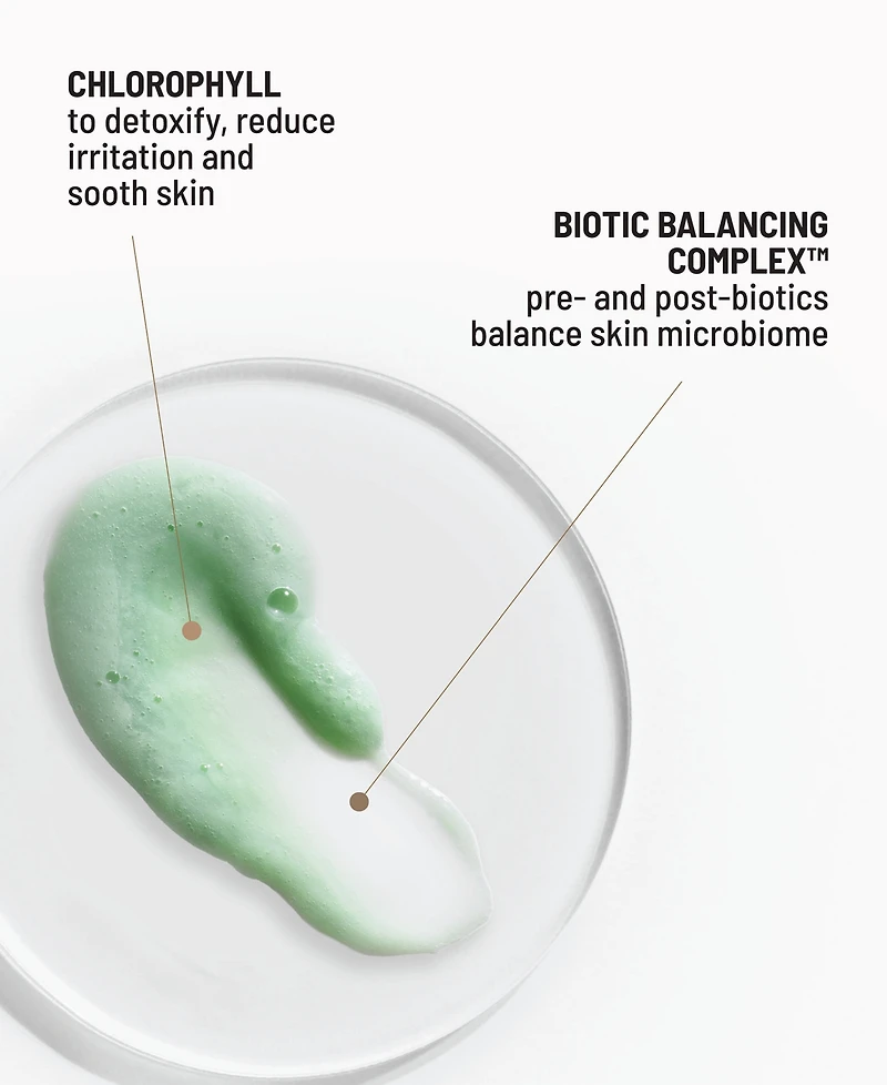dr. brandt Clean Biotic pH-Balanced Yogurt Cleanser With Chlorophyll, 3.5-oz.