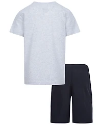 Nike Little Boys T-shirt and Woven Shorts, 2 Piece Set