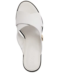 Karl Lagerfeld Paris Women's Henryk Crisscross Sandals