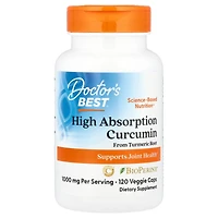 Doctor's Best High Absorption Curcumin - 120 Veggie Caps