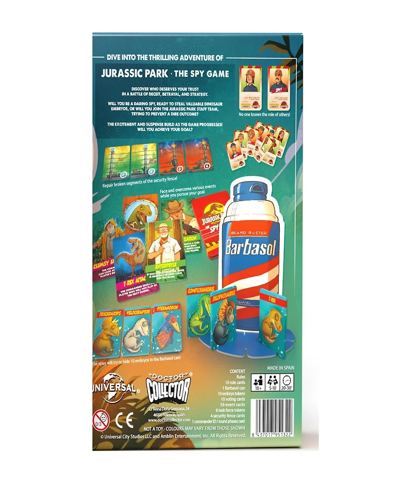 Doctor Collector - Jurassic Park The Spy Game