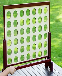 Trimate Giant Wooden Connect 4 Game