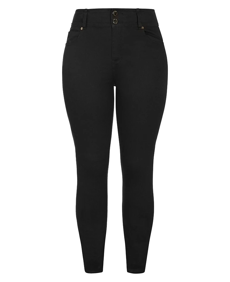 Plus Asha Regular High Rise Skinny Jean