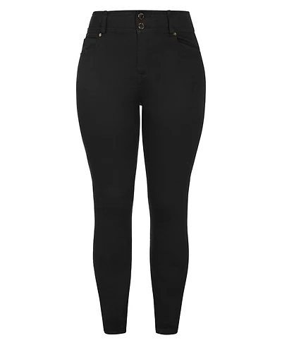 Plus Asha Regular High Rise Skinny Jean