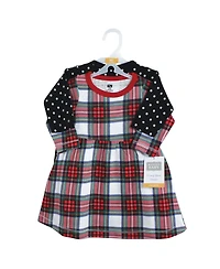 Hudson Baby Girls Twin Long-Sleeve Dress Bundle