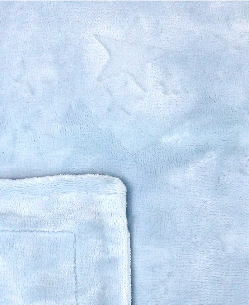 Amor Bebe Baby Boys Luxury Sculpted Fleece Blanket