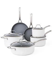 Sur La Table Angelie 10-piece Ceramic Nonstick Cookware Set