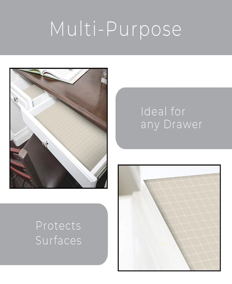 Smart Design Bonded Grip Shelf Liner