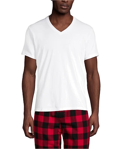 Lands' End Big & Tall V-Neck Undershirt 3 Pack