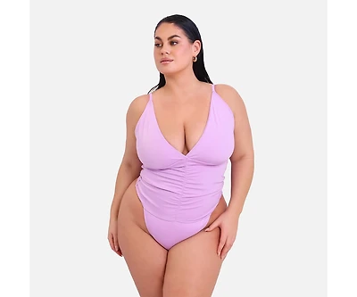 Rebdolls Plus Kailani Ruched Swimsuit