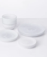 Fortessa La Jolla Glass Dinner Plates, Set of 4