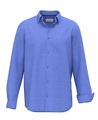 Duchamp London Men's Woven Diamond Dress Shirt