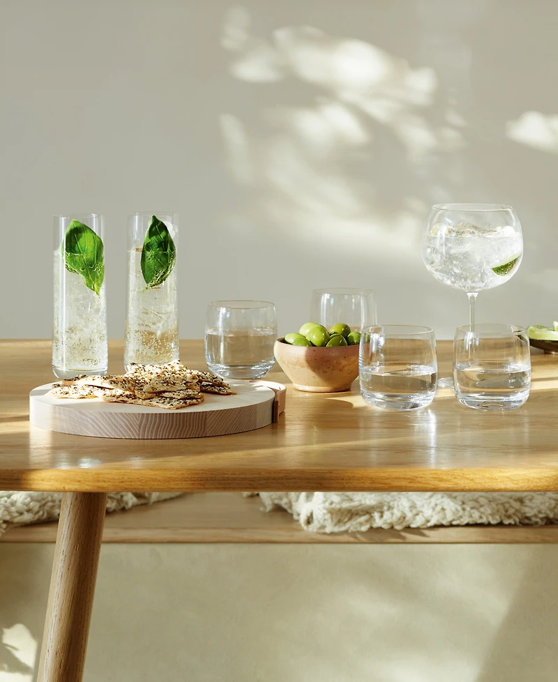 Lsa International 14 oz. Borough Highball Glasses, Set of 4