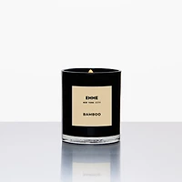 Emme nyc Natural Soy Bamboo Scented Candle Jar, 10 oz