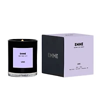 Emme nyc Natural Soy Ube Scented Candle Jar, 10 oz