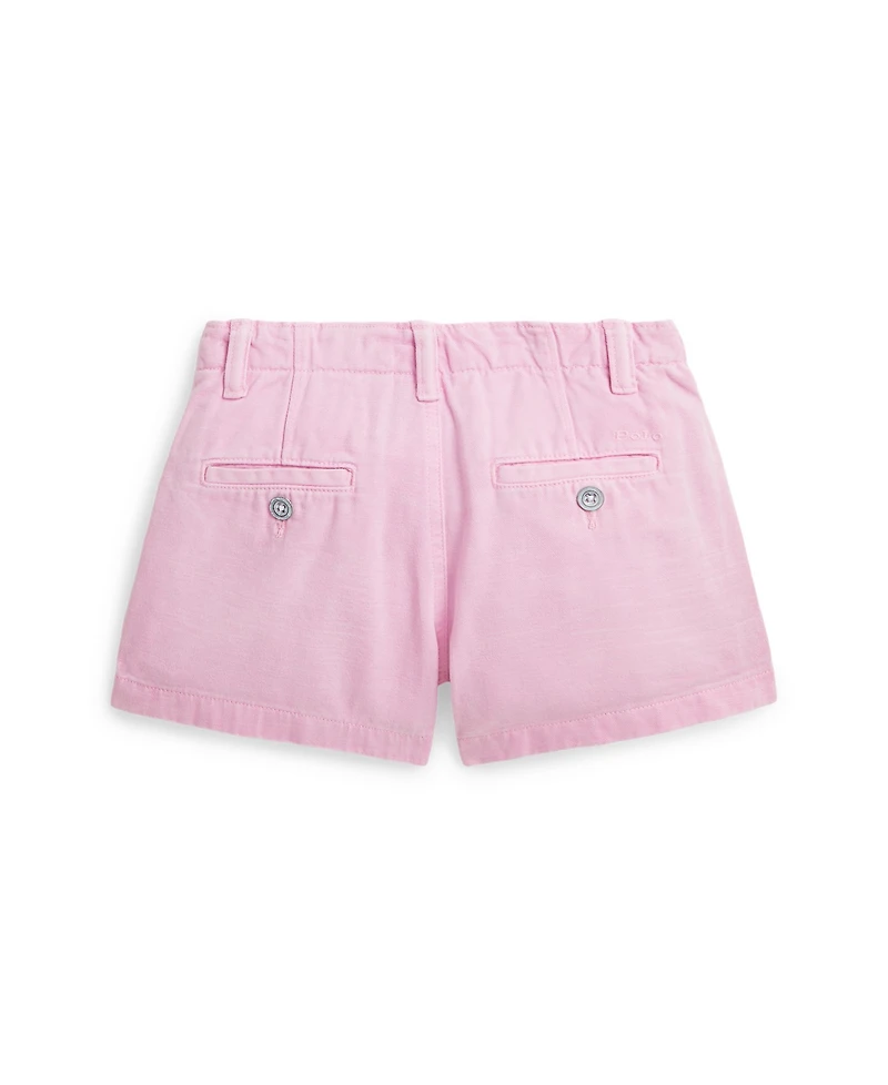 Polo Ralph Lauren Toddler and Little Girls Cotton Chino Shorts