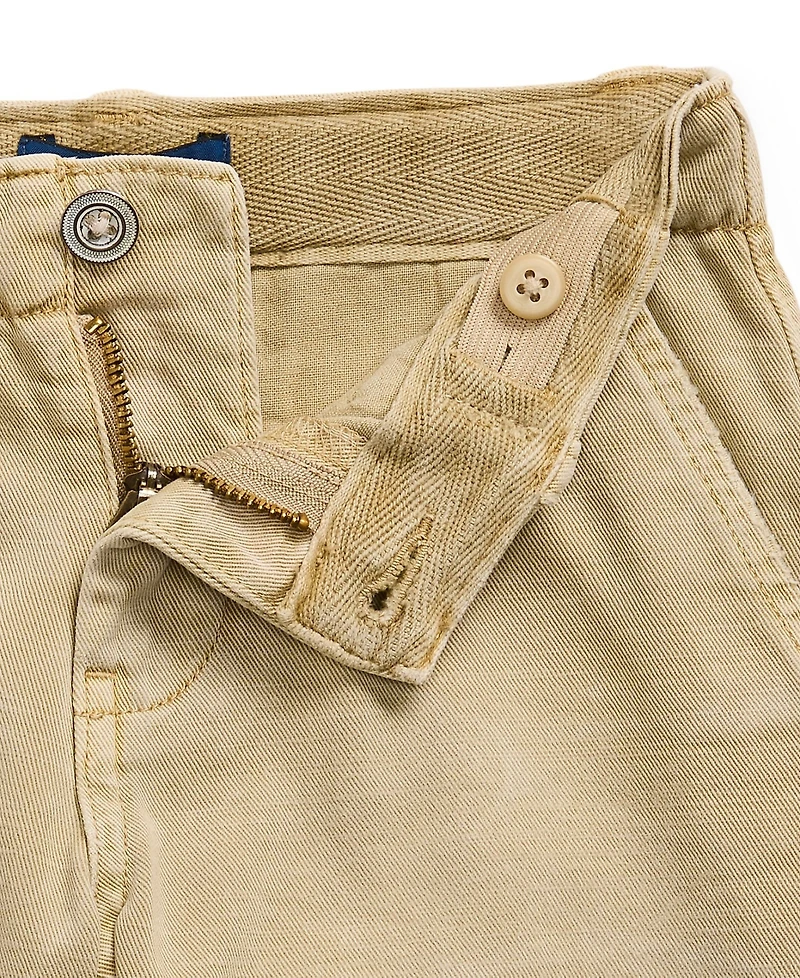 Polo Ralph Lauren Toddler and Little Girls Cotton Chino Shorts
