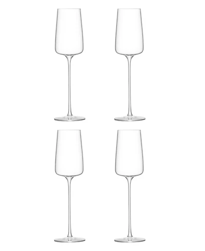 Lsa International Metropolitan Champagne Flutes, Set of 4