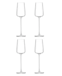 Lsa International Metropolitan Champagne Flutes, Set of 4