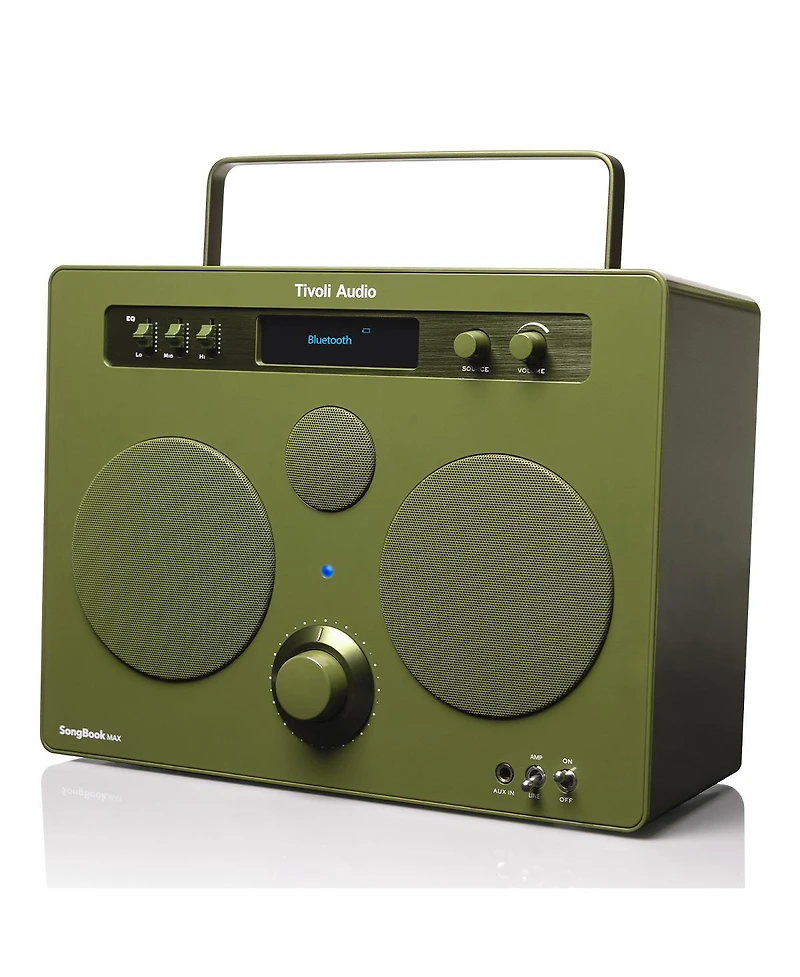 Tivoli Audio Songbook Max Bluetooth Speaker with Built-In Pre-Amp and Carrying Handle