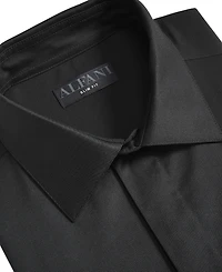 Alfani Men's Slim Fit Covered Placket Tuxedo Shirt, Created for Macy's