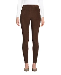 Lands' End Women's Sport Knit High Rise Corduroy Leggings