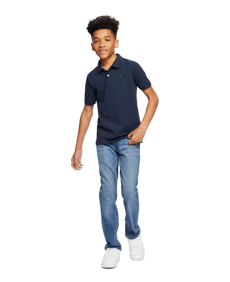 Tommy Hilfiger Big Boys Ivy Stretch Polo Collared Shirt